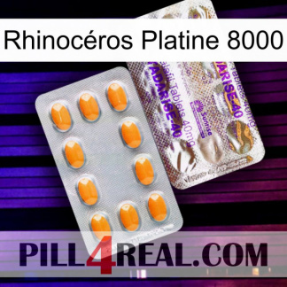 Rhinocéros Platine 8000 new12